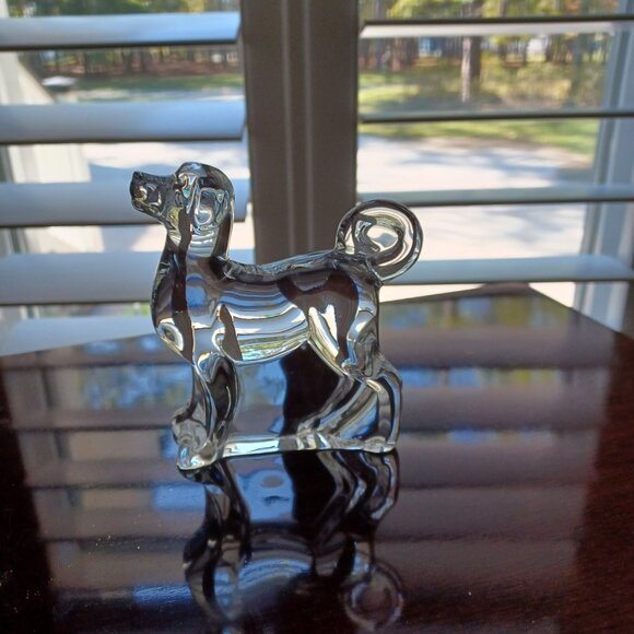 Baccarat France crystal Dog - Picture 5 of 5
